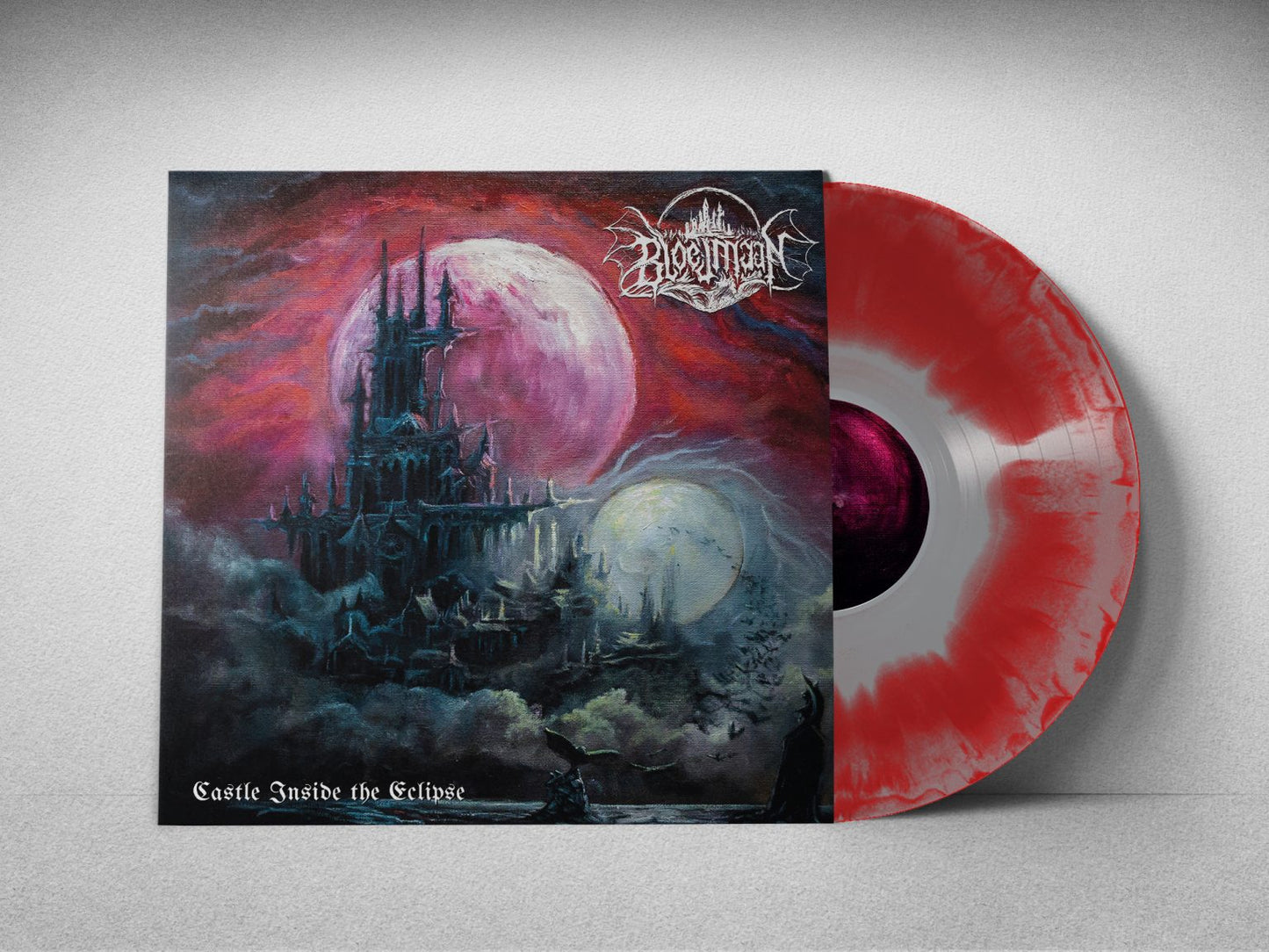 Castle Inside the Eclipse (Opake rote / graue Swirl LP)