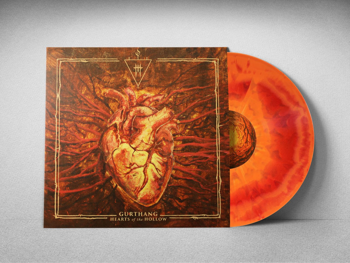 Hearts of the Hollow (Transparent Blood Red / Opaque Halloween Orange Swirl with Multi-Colour Splatter LP)