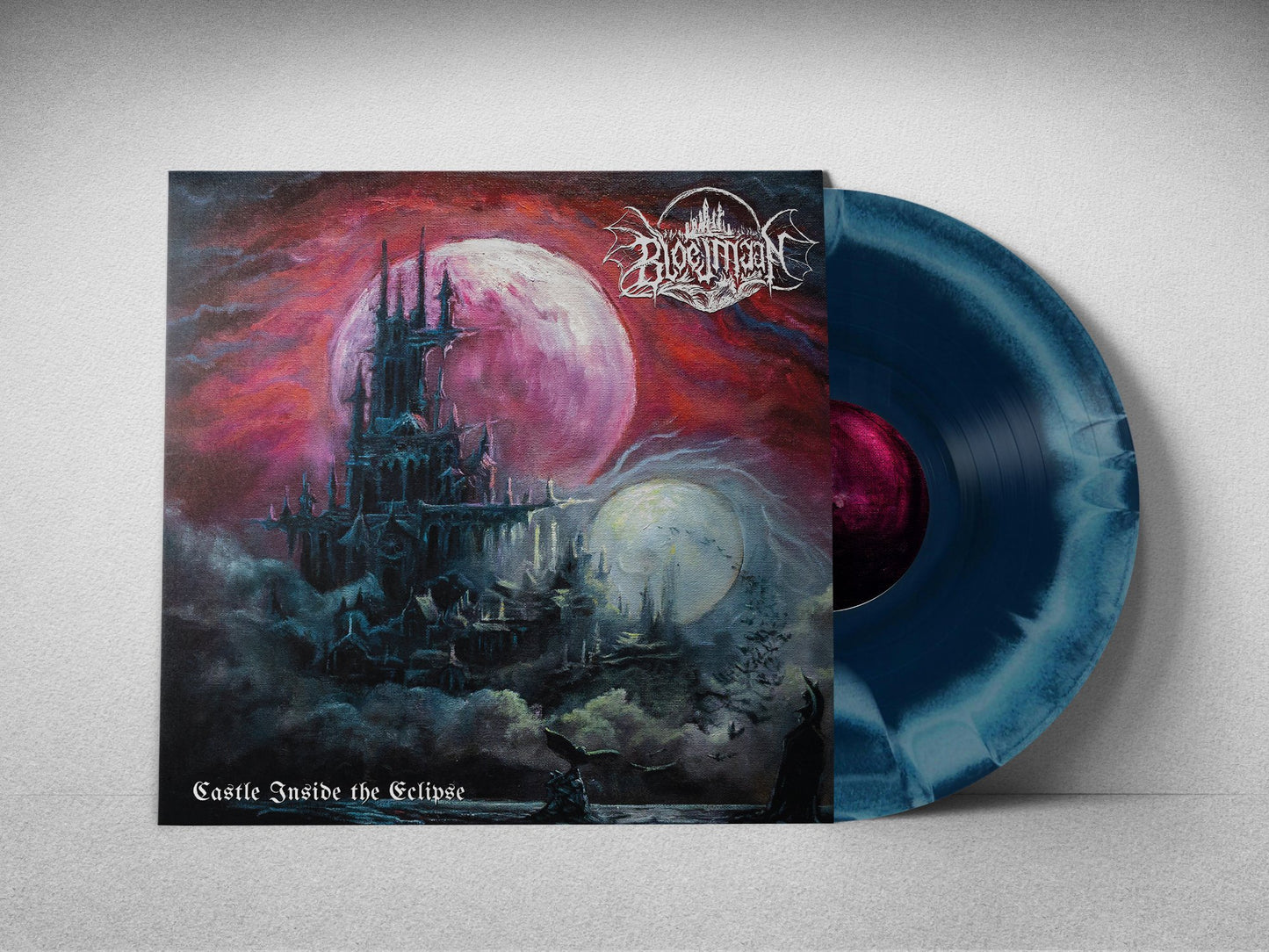 Castle Inside the Eclipse (Transparent Sea Blue / Opaque Baby Blue Swirl LP)