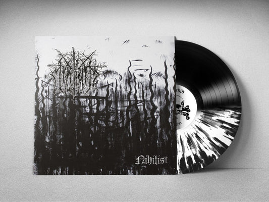 Nihilist (Half Schwarz / Half Undurchsichtiges Weiß mit schwarzem Heavy Splatter LP)