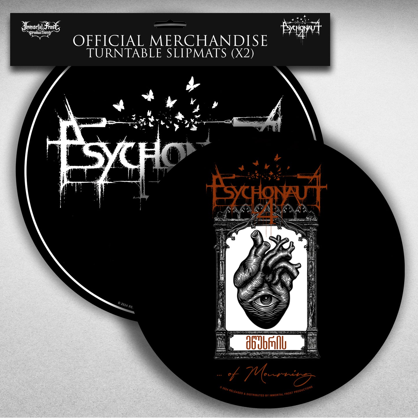 Logo + Herzauge (Slipmat)