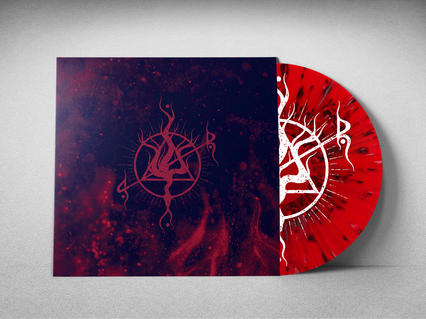 Pyra (Transparent Rot / Mehrfarbig gesprenkelte LP)