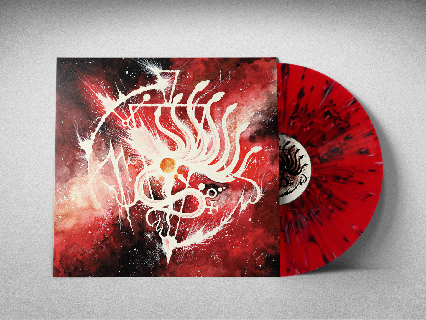As the First Blood Fell… (Transparent Rot / Mehrfarbig gesprenkelte LP)