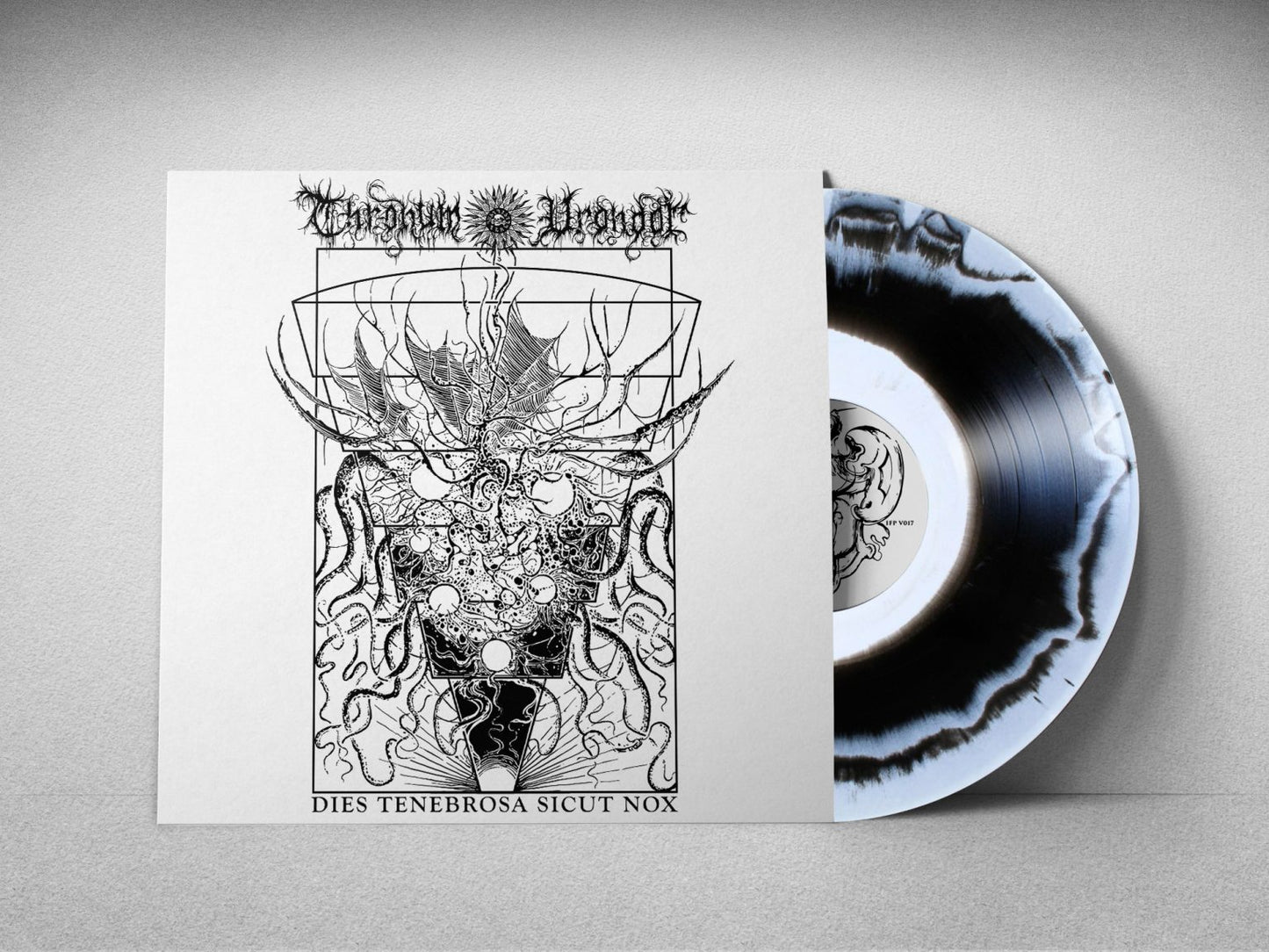 Dies Tenebrosa Sicut Nox (Undurchsichtig Weiß / Schwarz Swirl LP)