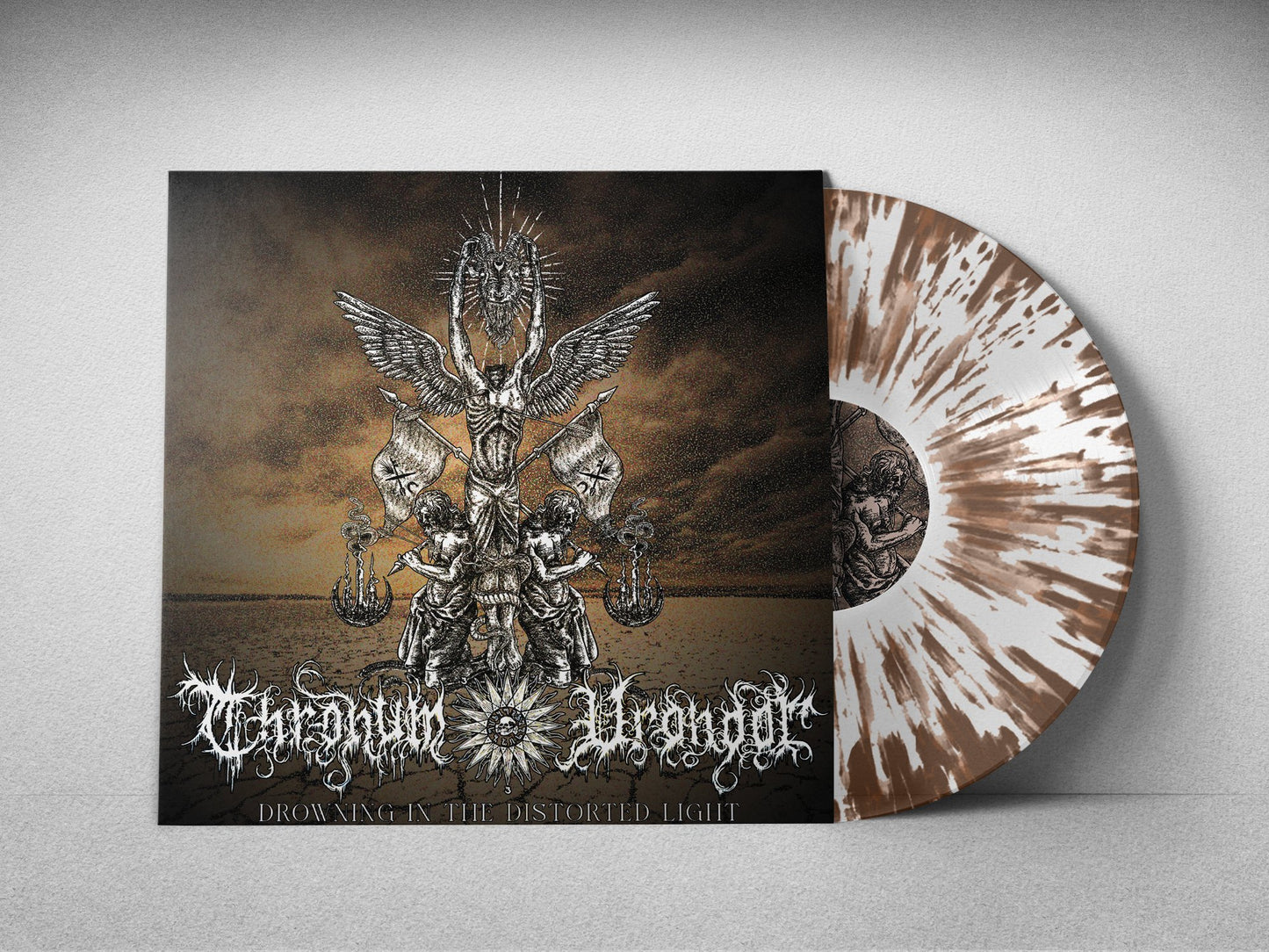Drowning in the Distorted Light (Transparent Crystal Clear / Brown Heavy Splatter LP)